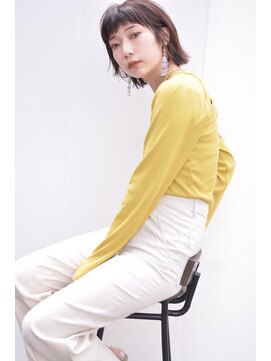 ドルセプラタ(Dulce plata) 【Dulce】#ショートウルフ×#透明感カラー×オン眉20代30代40代