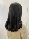 20代30代ナチュラルストレート透明感ブラウンロング