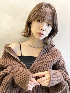 トルネード(TORNADO) 20代30代40代 タンバルモリくびれ ボブ チョコレートブラウンM14