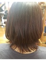 TJ天気予報 1コ 可児店&nbsp;似合わせスタイル◇切りっぱなしボブ
