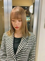 アルカナ 明治神宮前原宿(ARCANA)&nbsp;ブロンド　ベージュ　切りっぱなし