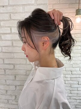 ロンド レア 天神大名店(Lond Le’a) インナーカラー/ホワイトカラー/ブリーチ/天神/博多/赤坂/大名