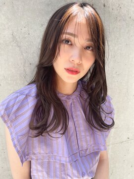 ソワリー 栄(THOiRY) THOiRY【女性らしい柔らかヘア】似合わせ小顔艶髪ゆる巻きロング