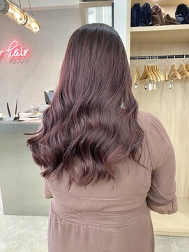 アジールヘア 赤羽駅南口店(agir hair) ピンクパープルカラーピンクベージュイルミナカラー赤羽