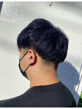 ヘアーザラブズラフズ オーガニカ 北九州(HAIR THE LOVES LAUGHS ORGANICA) ブルー＊