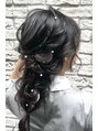 ヘアセットサロンシャルメ 梅田店(Hair Make Salon CHARMER)&nbsp;大人気の編み下ろしヘア！