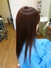 【毛先までサラサラに】カット＋縮毛矯正＋トリートメント