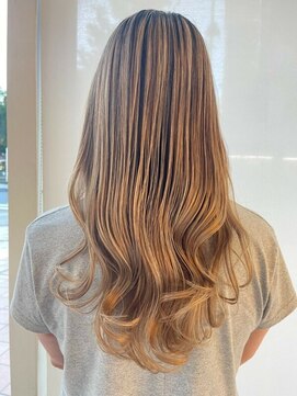 ハーバーズ バイ エムスラッシュ 鎌倉由比ヶ浜(Harbors by M.SLASH) ■HARBORS鎌倉/グラデーションカラー/脱白髪染めハイライト12★