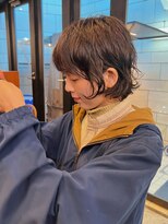 テテコケット(tete coquette)&nbsp;マッシュウルフボブにクリクリパーマがおしゃれで可愛い