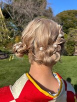 モリオフロムロンドン 大宮店(morio from London)&nbsp;成人式ツインアレンジ☆【金山】