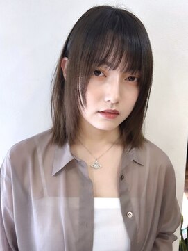 リコバイアフロート(riko by afloat) くびレイヤー/フレンチカジュアル/アースカラー[stylist竹田]