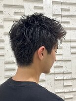 プレミアムバーバー 原宿店(PREMIUM BARBER produce by HIRO GINZA) ミディアムスパイキー