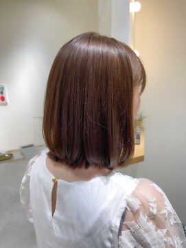 ニール シトロン 名古屋 伏見 丸の内(NEELU citron) 【Neelu_citron_hachi】レイヤーボブ×マロンブラウン