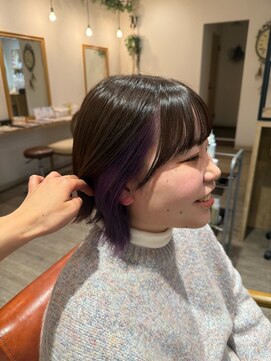 ムクヘア 御幸店(MUKU hair) 抜け出せないイヤリングカラー!