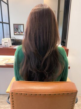 マーリャヘアー(mallia hair) レイヤースタイルレイヤーカットロングレイヤー小顔スタイル