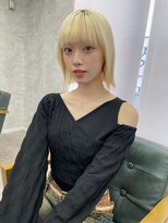 リミットバイアフィナー 大宮店(limit by Afinar)&nbsp;ヘイリーボブ/切りっぱなしボブ