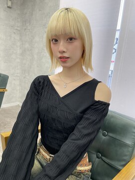 リミットバイアフィナー 大宮店(limit by Afinar) ヘイリーボブ/切りっぱなしボブ