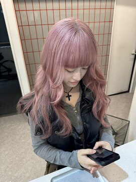 ペレ 渋谷(PELE) 着物/フェミニンロング/似合わせカット/ウェーブミディアム/渋谷