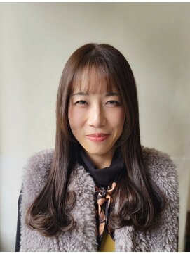 ニコナチカ(nico nachika) オリーブブラウンロング