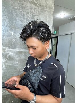 メンズサロン キング 枚方店(Men’s salon K!ng) 波巻きツイストスパイラルパーマ/フェザーパーマ/眉毛/メンズ