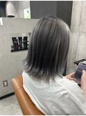シルバーカラー/グレージュ/ブリーチカラー