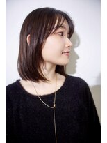 グランアージュ ネオ 船橋北口店(grandage neo)&nbsp;大人可愛い前下がりボブ/アッシュブラック/切りっぱなしボブ