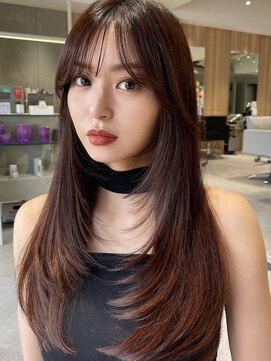 ミンクス ギンザ セントラル(MINX ginza central) 【MINX】似合わせフェミニンロングレイヤー_銀座/髪質改善