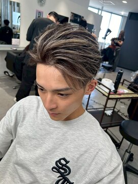 キング 楠葉店(K!ng) 波巻きツイストスパイラルパーマ/フェザーパーマ/眉毛/メンズ