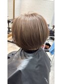 グラボブ×ミルクティーベージュ