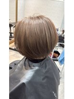 ケイゾウ(KEIZO)&nbsp;グラボブ×ミルクティーベージュ