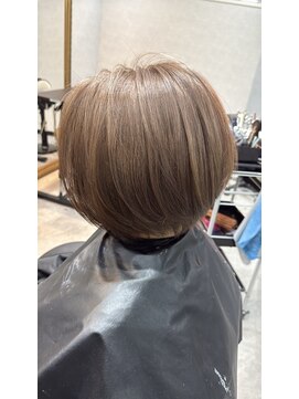 ケイゾウ(KEIZO) グラボブ×ミルクティーベージュ