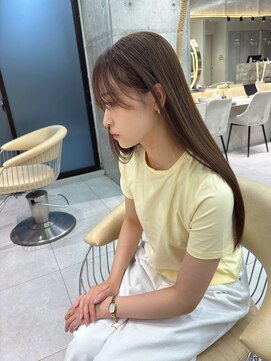 ロンドメリア 天神大名店(Lond Melia) ミディアム/暗めカラー/グランマッシュ/デザインカラー