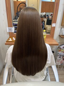 ユニティ 橋本店 秋色でツヤとまとまりを*大人女性の美髪カラー