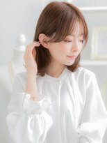 モッズヘア 越谷(mod's hair) 大人ガーリーミディアムレイヤー外ハネパーマA1越谷20代30代40代