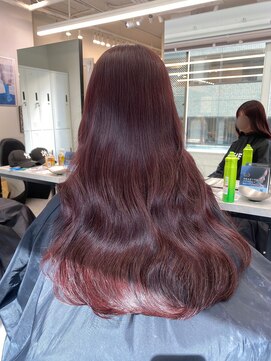 ペレ 渋谷(PELE) クラゲヘアー/小顔に見せるヘア/ココアベージュ/渋谷