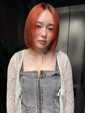 ソル 栄矢場町(SOL) カッパーオレンジ ボブ