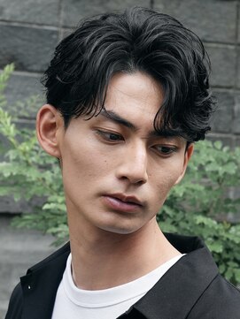 レタッチ バイ フィフス 銀座(RETOUCH by fifth) 銀座フェザーパーマニュアンスパーマ波巻きスパイラルパーマ眉毛