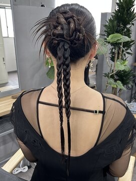 ノート(note) カチモリヘアアレンジ