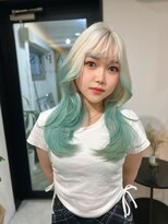 ラピス 名古屋駅前店(Lapis)&nbsp;デザインカラー×韓国風レイヤーカット