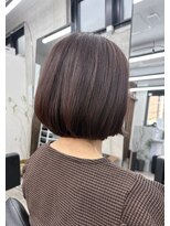 オントエンヘアー(ONTOEN.Hair) レッドベージュボブ