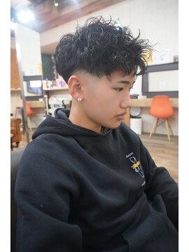 ロム 札幌大通(LOM) メンズフリンジカット