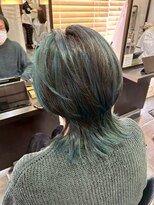 エクファ ヘア シェリル 草津 南草津店(ex-fa hair cherir) イメチェン/ピンクベージュ/アンブレラカラー/前髪/大津/瀬田