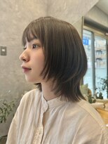 ニーム クルール 国分寺北口店(NEEM Couleur)&nbsp;レイヤーボブ/オリーブベージュ/髪質改善/国分寺