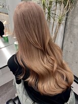 サンクマーケット 渋谷(cinq MARKET) 原宿ブリーチダブルカラーミルクティーベージュミルクブラウン