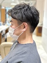 ピークアブー 銀座中央通り(PEEK-A-BOO) 清潔感のあるメンズカットパーマ/ビジネスマンにオススメ
