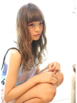 サロンドミルク 原宿(salon de MiLK) 【salon de MiLK 原宿】スモーキーアッシュ～外国人風カラー～