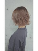 garbohair営業中style♪ケアブリーチで可愛くなれるbeigecolor♪