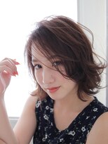 ジジ アドラーブル ヘア サロン(JiJi ADRABLE HAIR SALON)&nbsp;【JiJi】外はね ふんわり 大人可愛い ボブ