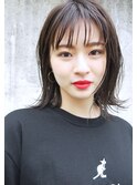 【morio札幌】2020年人気 大人かわいいシースルーバングボブ