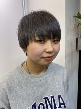 コレット ヘアー 大通(Colette hair) ショートヘア×Blue Black